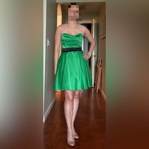 Strapless Sweetheart Mini Dress